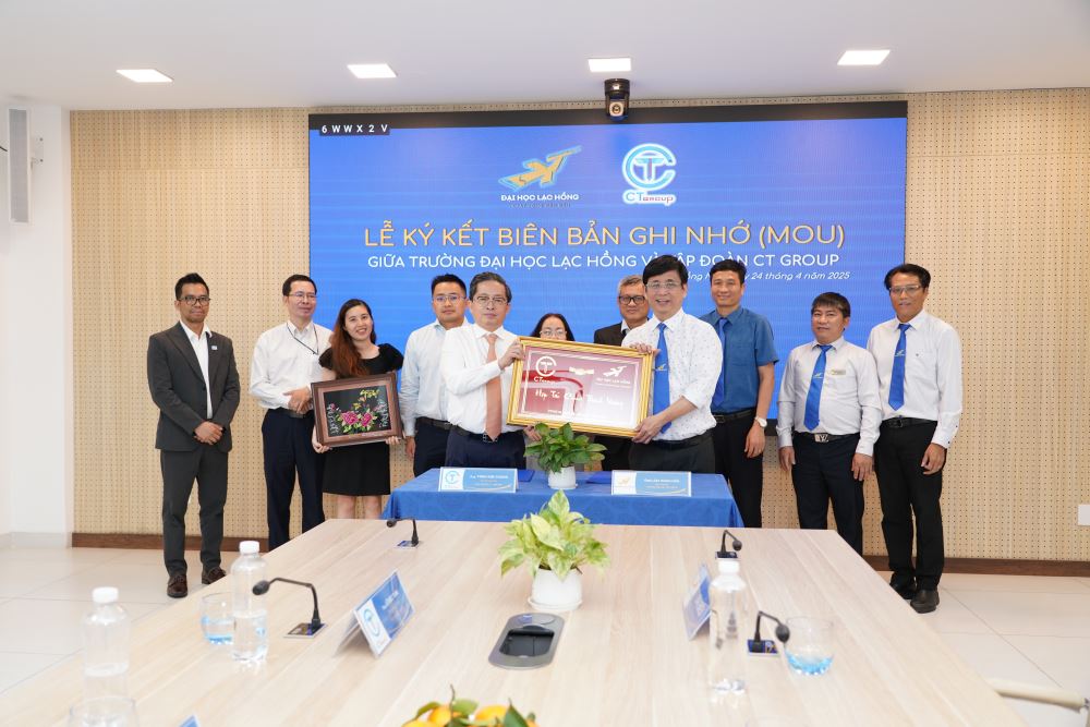 Khẳng Định Tầm Nhìn Chiến Lược: Trường Đại học Lạc Hồng ký kết Mou với Tập Đoàn CT Group