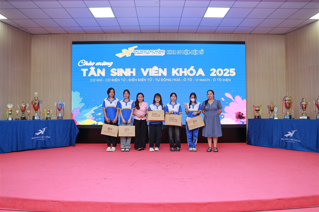 Chào đón Tân sinh viên Khóa 2025 của Khoa Cơ điện – Điện tử