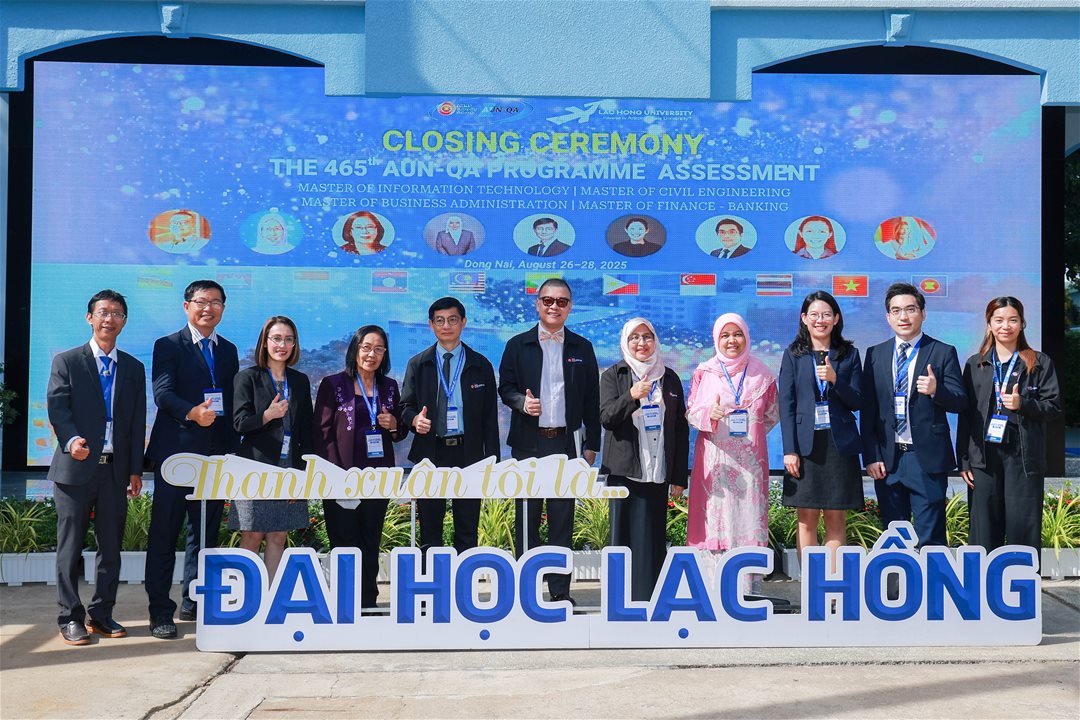 LHU hoàn thành đánh giá 04 chương trình thạc sĩ theo tiêu chuẩn AUN-QA 465