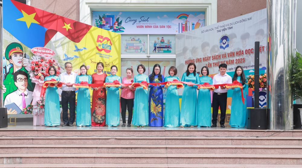 LHU tham gia Ngày Sách và Văn hóa đọc Việt Nam lần thứ IV năm 2025