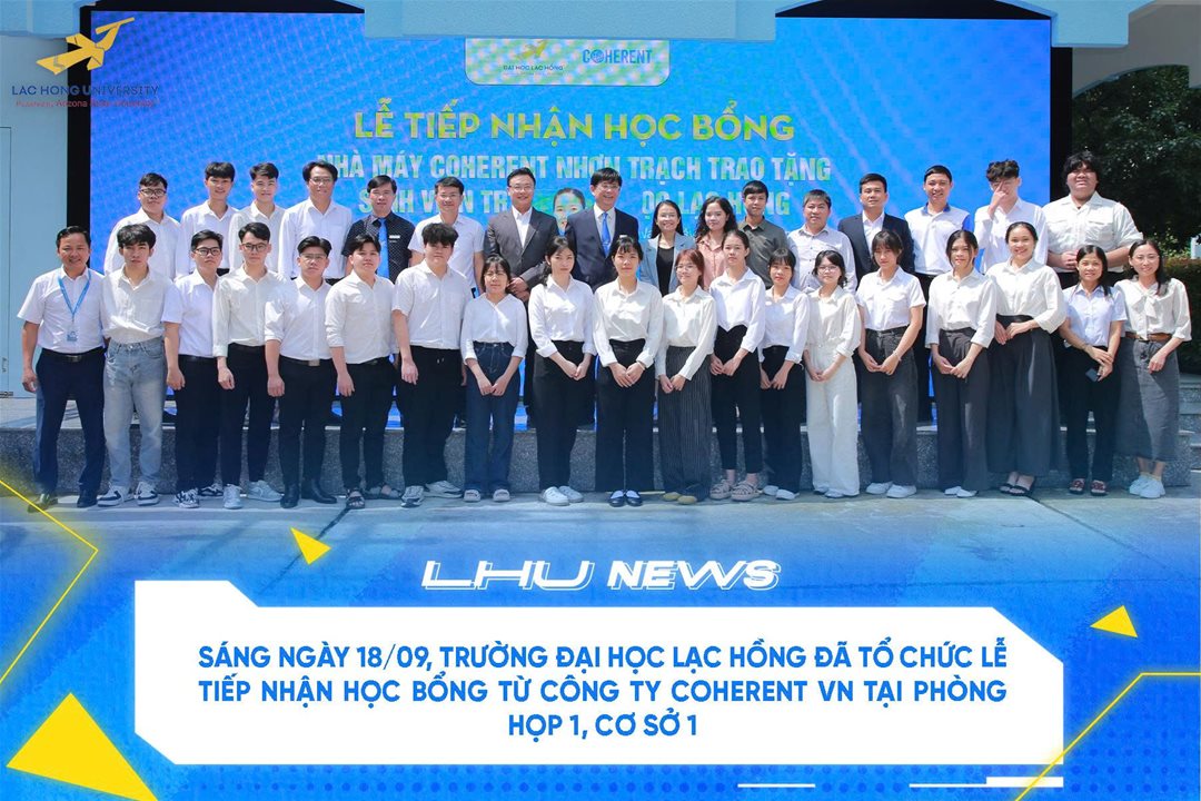 Trao học bổng, mở rộng cơ hội nghề nghiệp cùng Coherent Việt Nam 